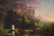Thomas Cole The Voyage of Life:Childhood (mk13) oil on canvas